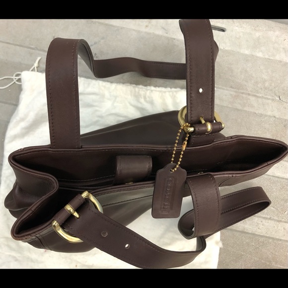 COACH Double Adjustable Strap Shoulder Bag - Picture 2 of 8